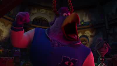 Hey uh good luck ladiesThanks We're going to rip you to pieces - Monsters University
