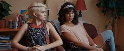 - Hey. Uh, you guys need
to take it down a notch. - Tragedy Girls