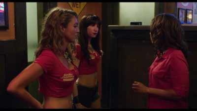 Hey, uh, I think that there's
a guy throwing up in there. - Support the Girls