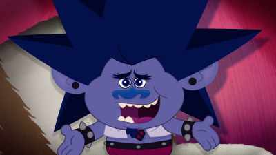 Hey, uh, Poppy!
W‐what's shakin'? - Trolls: TrollsTopia