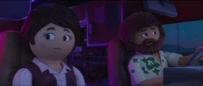 -Hey, uh, the saddlebag
move you did, nicely done. - Playmobil: The Movie