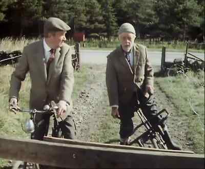 Hey up!
He's got summat brewing! - Last of the Summer Wine