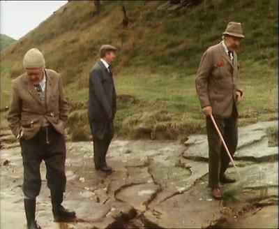 Hey-up, someone's been here before. - Last of the Summer Wine
