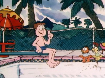 Hey wait a minute we - Garfield in Paradise
