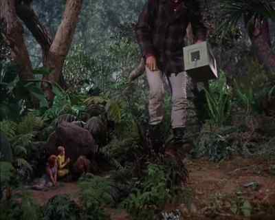 Hey, wait. Can't we stop
and rest a minute?
No. We're gonna keep moving. - Land of the Giants