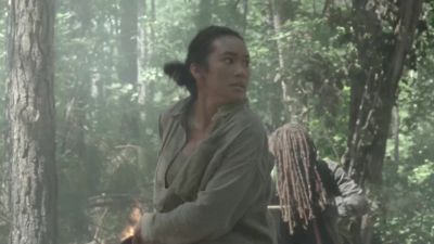 Hey!
Walkers coming in! - The Walking Dead
