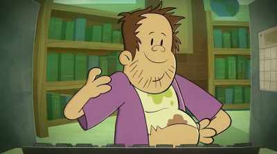 Hey! Wanna learn
how to make stuff disappear? - The Epic Tales of Captain Underpants in Space