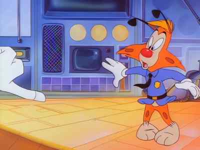 Hey, watch it! [chuckles] - Bonkers