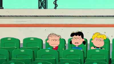 -Hey!
-Watch it, Snoopy! - The Snoopy Show