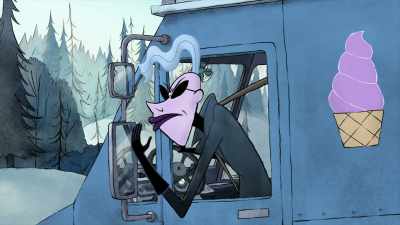 Hey, watch where
you're going, grandpa! - Merry Little Batman