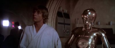 Hey We don't serve their kind here What - Star Wars: Episode IV   A New Hope