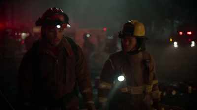 Hey. We were
interrupted. You okay? - Fire Country