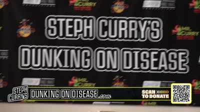 - Hey, welcome to Steph
Curry's Dunking on Disease - Mr. Throwback