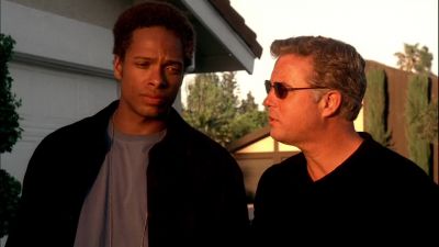   Hey, weren't you supposed
       to be shadowing Holly? - CSI: Crime Scene Investigation