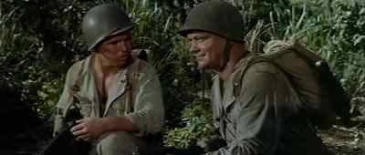 Hey, what is all this?
What are you feeding him for? - The Naked and the Dead