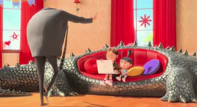 Hey what celebrity do you look likeUh Bruce WillisMmm noHumpty DumptyOoh Gollum - Despicable Me 2