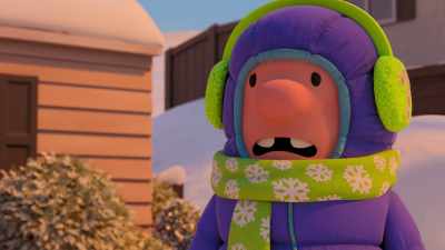 Hey, what did I say
about standing around? - Diary of a Wimpy Kid Christmas: Cabin Fever