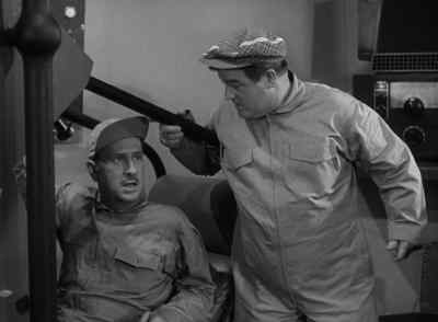 - Hey, what happened, earthquake? - Abbott and Costello Go to Mars