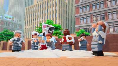 -Hey, what happened?
-[groans] - LEGO Marvel Avengers: Mission Demolition