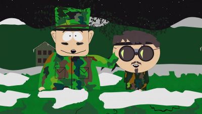 Hey what the hell are you doing out there - South Park