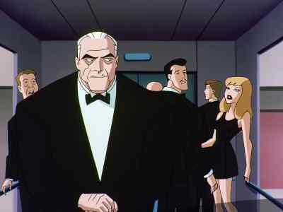 - Hey, what's going on?
- What is it? - Batman Beyond