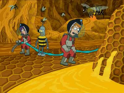- Hey, what's this goop? - Futurama