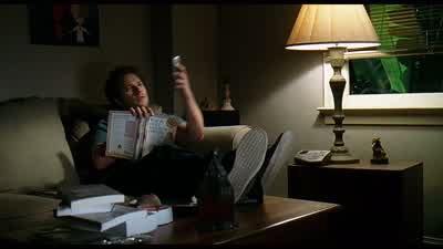 HelloHey what's up Daddy What are you doin'Just smokin' a joint drinkin' some beers You know rockin' - Knocked Up