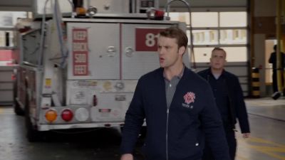 Hey. When did he show up? - Chicago Fire