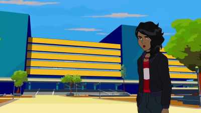 - Hey! Where do you think
you're going? - Marvel Rising: Heart of Iron