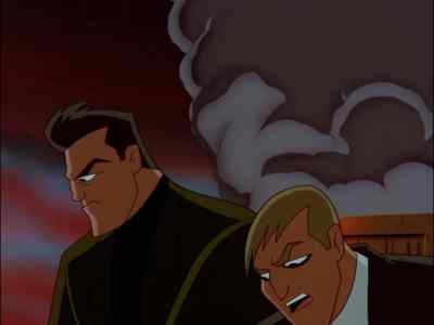 Hey, where'd he go? - The New Batman Adventures