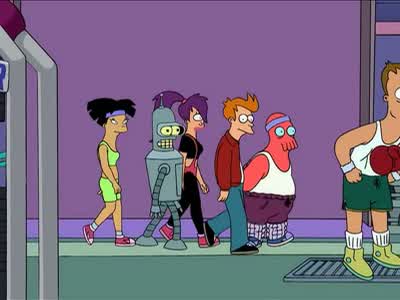Hey, who's up for a nice hot steam? - Futurama