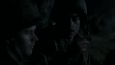 Hey, why don't you get a newer poncho off a dead body? - The Pacific