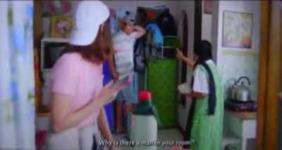 Hey! Why is there a man in your room? - Seven Sundays