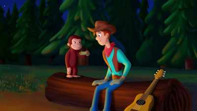 Hey, with a little practice, - Curious George: Go West, Go Wild