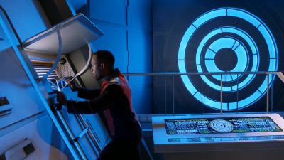 Hey, Yaphit, can you grab me
a conduit buffer cap? - The Orville