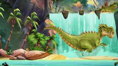 Hey... Yeah, not bad! - Gigantosaurus