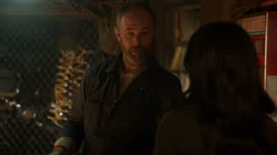Hey... Yeah? You know, you can, uh, save some time if you come in underneath the oil gasket. Is that - Scorpion