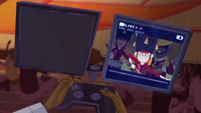 Hey, yo, I got a idea. Look. Check this out. - The Proud Family: Louder and Prouder