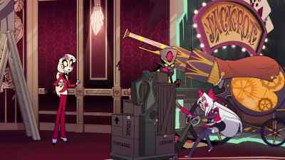 - Hey.
- You absolutely cannot - Hazbin Hotel