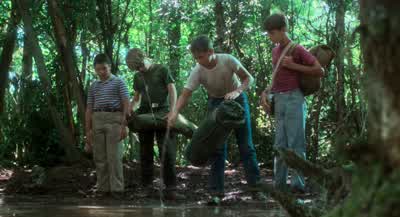 Hey, you know, it's not that deep. - Stand by Me