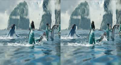 Hey, you lived! - Avatar: The Way of Water