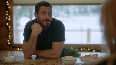 - Hey. You okay?
- Mm. - Cloudy with a Chance of Christmas