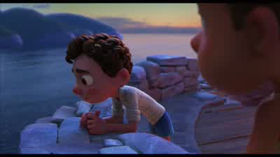 Hey, you remember that time we almost hit that rock? - Luca