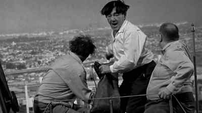 Hey! You, the cannon. - The Three Stooges in Orbit