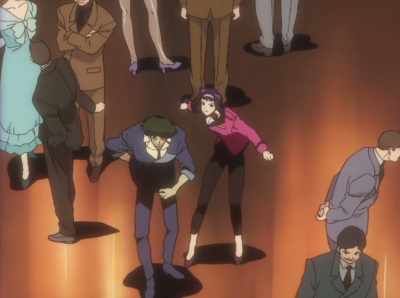 Hey, you! What happened
to your generosity? - Cowboy Bebop