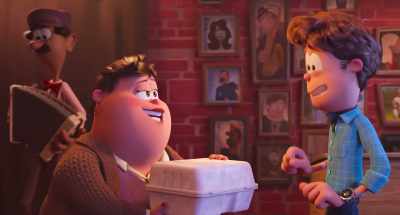 - Hey!
- Your takeout is ready, - The Garfield Movie