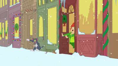 Hey, you're my bestest pal - Tom and Jerry Snowman's Land