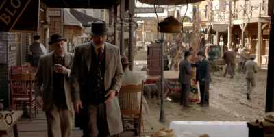 Hey, if you're finished
rapping my knuckles, - Deadwood: The Movie