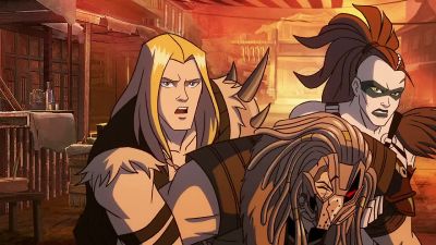 Hey! You're in the cage
with Johnny. - Mortal Kombat Legends: Snow Blind