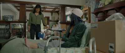 Hey. You're really home. - Sort Of
